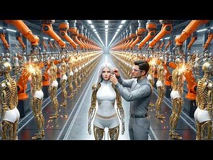 Inside the Golden Skeleton Factory Making a Luxury Cyborg Beauty (Full Process)