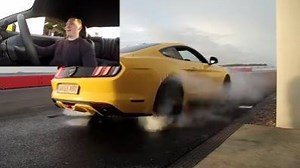 Unbelievably this is an actual feature on the new mustang called line lock | Modified Cars