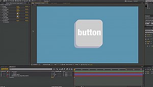 After Effects | Rigging a 3D Button from Shape Layers