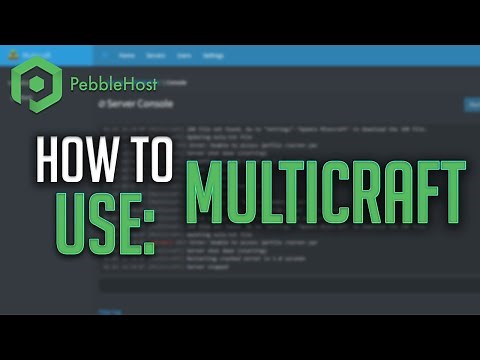How to Use Multicraft