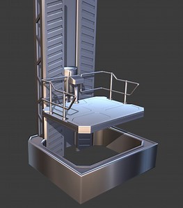 Feedback on Modular Sci-Fi Elevator (Non-Textured)