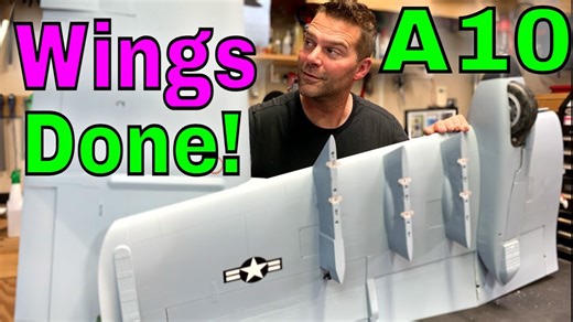 Giant A10 Wings Complete - Skymaster A-10 Build Series