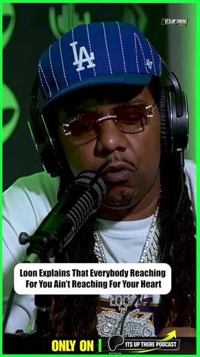 Loon Finally Speaks on Why They Don’t Love Your Heart Big Loon breaks down why you have to put a lock on your heart once you become the version of yourself you’ve been working toward, and turns that into a much bigger conversation about transactional love, peace, motives, being a fixer, boundaries, access, and what’s feeding off you in this clip from It’s Up There Podcast. This clip is directly about: \t●\tlocking your heart \t●\tpeace cannot be negotiated \t●\ttransactional relationships \t●\tp