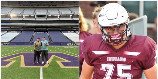 Riesel High School football star commits to playing for Big 10 college