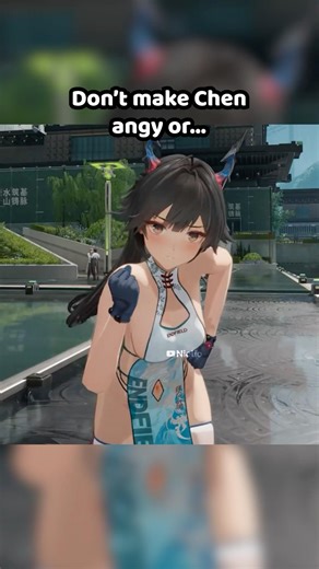 Don't make Chen angy or... #arknightsendfield #终末地