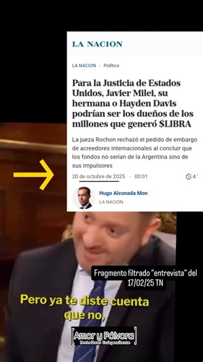 🚨💵 La justicia de EE.UU. menciona a Javier Milei, su hermana Karina y Hayden Davis como posibles dueños o beneficiarios de la estafa $Libra. #libra #estafa #milei #karinamilei #haydendavid #estafalibra | Simpsons Peronchos