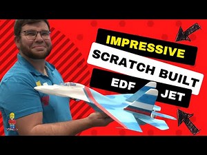 Impressive ! Micro Thrust Vectored Su-27 EDF Jet | Master Aero-modeller Jürgen Schönle
