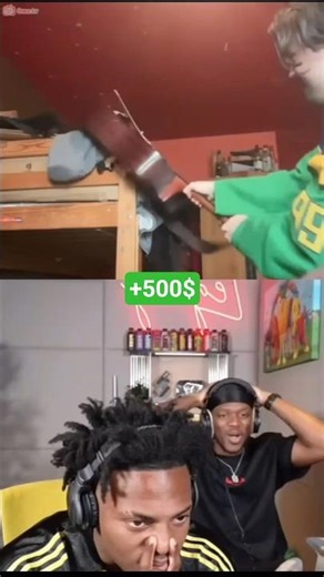 He smashed his guitar for 500$ #speed