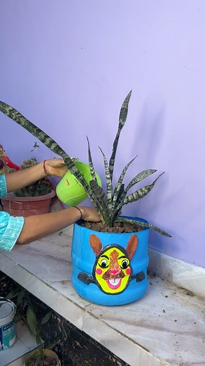 33K views · 81 reactions | water drum reusing for garden decor #reels #crafts #recycling | Deep's CRAFT | Facebook