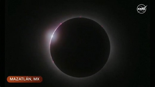 Vidéo. L'éclipse solaire totale observée du Mexique au Canada, en passant par les États-Unis