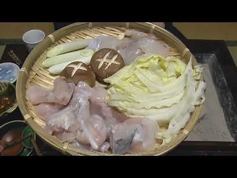 FUGU-Japanese pufferfish-【Japanese food at "NAGA-HIBACHI"】