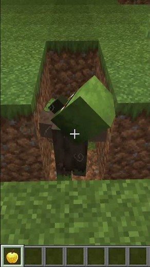 КАК ВЫЛЕЧИТЬ ЗОМБИ-ЖИТЕЛЯ? #майнкрафт #minecraft