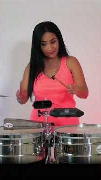 How to Make Cumbia Cuts (Timbal Tutorial) 🥁Part 2 #cumbia #ElisabethTimbal