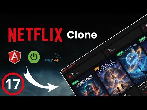 Netflix Clone — Spring Boot (Java) + Angular + MySQL | Part 17: Home