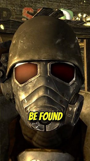 EASILY MISSED Fallout 3 Reference in New Vegas #shorts #fallout #easter egg
