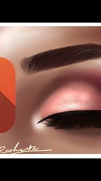 How to draw /Auto desk sketchbook/auto desk/tutorial/speed paint/eye tutorial/tutorial