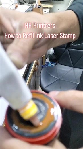 How to Refill Laser Stamp Ink Effectively