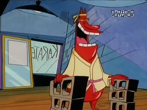 Cow & Chicken The Karate Chick clip