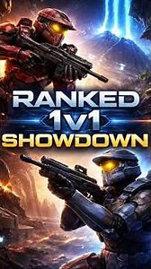 Halo Infinite's RANKED 1V1 SHOWDOWN ⚔️ #halo #pvp #ranked #gamingclips #haloinfinite