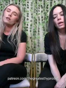 I Hypnotized Jasmin and Juicy To Be Addicted To Saluting