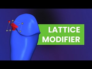 Lattice Modifier to Reshape 3D Meshes