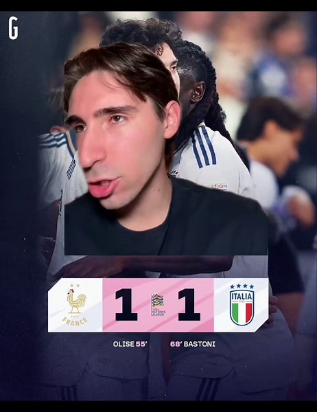 Positive signs🇮🇹 | #fyp #italy #france #football #reaction | football