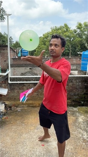 Wolf klaws paper balloon play Bengali blog #shorts ￼
