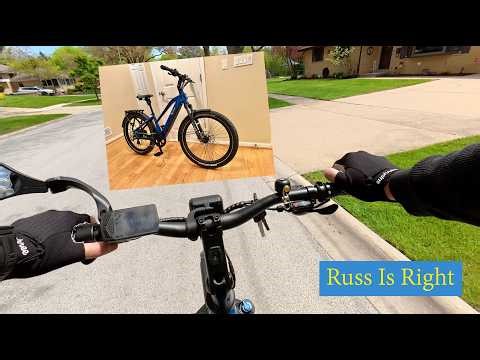 Ebike Riding On A Cold Windy Day!