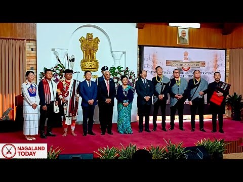 Nagaland Governor Ajay Kumar Bhalla Presents Governor’s Award 2025 | Arts, Music & Literature.