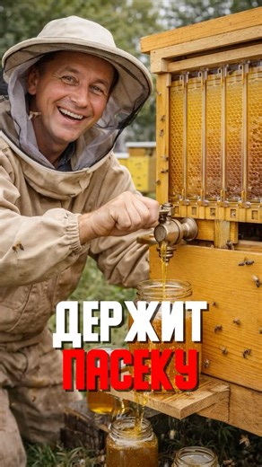 Десять лет разрабатывал кран для мёда. Пчеловоды мира в шоке