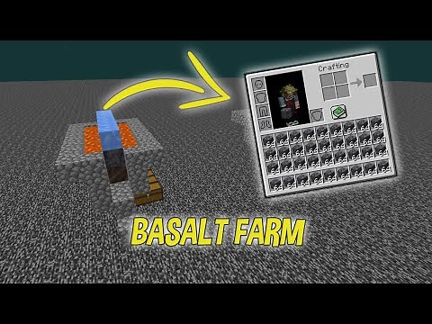 Super EINFACHE Basalt Farm (Minecraft Tutorial 1.19+)