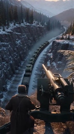 WW2 Train Ambush That Stopped German Tanks