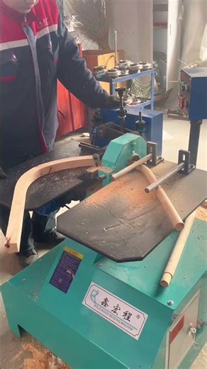 Industrial Wood Shaping: The Precision Solid Wood Bending Machine in Action