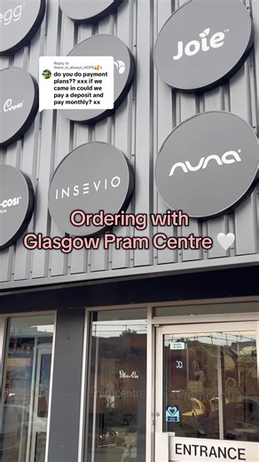 Replying to @there_is_always_HOPE🥰 Ordering process here in store at Glasgow Pram Centre 🙌 Pop in any day for expert advice, individual recommendations and attentive customer service from our dedicated team here in store! 💓 #scottishparents #GlasgowPramCentre #pregnancy #Glasgow #expecting