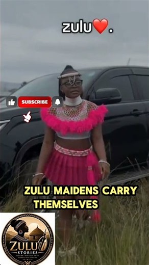 The Confidence of a Zulu Maiden | Beauty, Pride & Heritage #zulu #shortsfeeds
