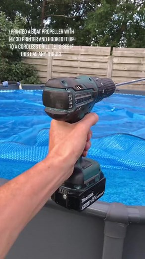 Testing a 3D Printed Boat Propeller for Thrust!