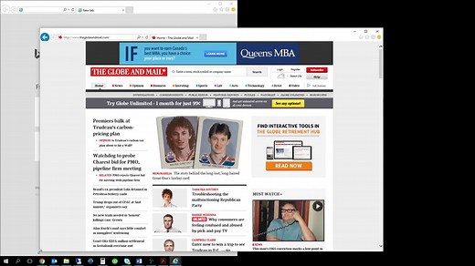 How to view multiple windows on 1 screen