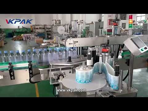 Double Sided Sticker Labeling Machine For Water Bottle