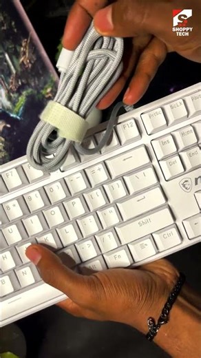 MSI Vigor GK50Z V2 Mechanical Gaming Keyboard #msi #shorts