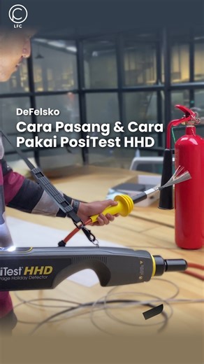 PT LFC Teknologi Indonesia | Tutorial merakit DeFelsko PosiTest HHD Holiday Detector untuk inspeksi holiday / cacat coating. Dengan 3 jenis elektroda: * Fan Brush *... | Instagram