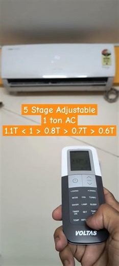 Voltas 5 stage Adjustable AC how to use function #howto #tutorial #voltas #tata #airconditioner