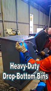 DIY Heavy-Duty Drop-Bottom Bins! | Cutting Edge Engineering Australia