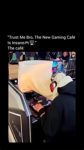 Explain._ | Gaming cafés are basically controlled chaos with Wi-Fi. You walk in and instantly see personalities louder than the RGB lights. One person... | Instagram