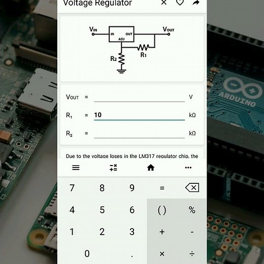 Voltage Regulator Calculator