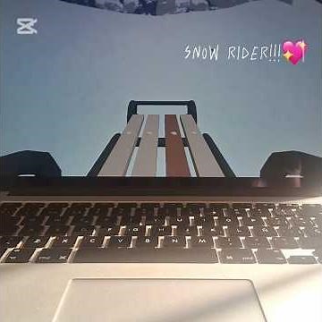 Snow rider 3d Maya!! Primer video💕🤌