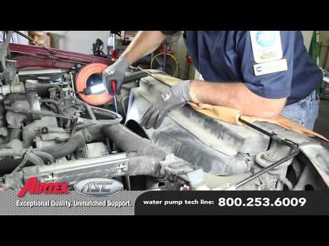 How to Install a Water Pump: 2002-97 Ford F-150 4.6L, 5.4L V8 WP-9097 AW4122