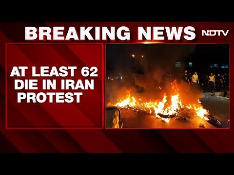 Iran Protests News | Nationwide Protests Erupt In Iran Over Inflation, 62 Dead