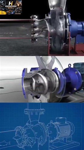 Opposed Piston Engine Working Animation Explained#shorts