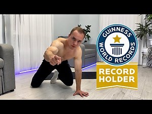World Record! Most Push-Ups in 1 Minute! PERFECT TECHNIQUE!