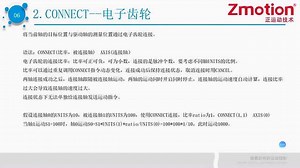 正运动技术视频教程：运动控制器多轴同步与电子凸轮指令简介\n